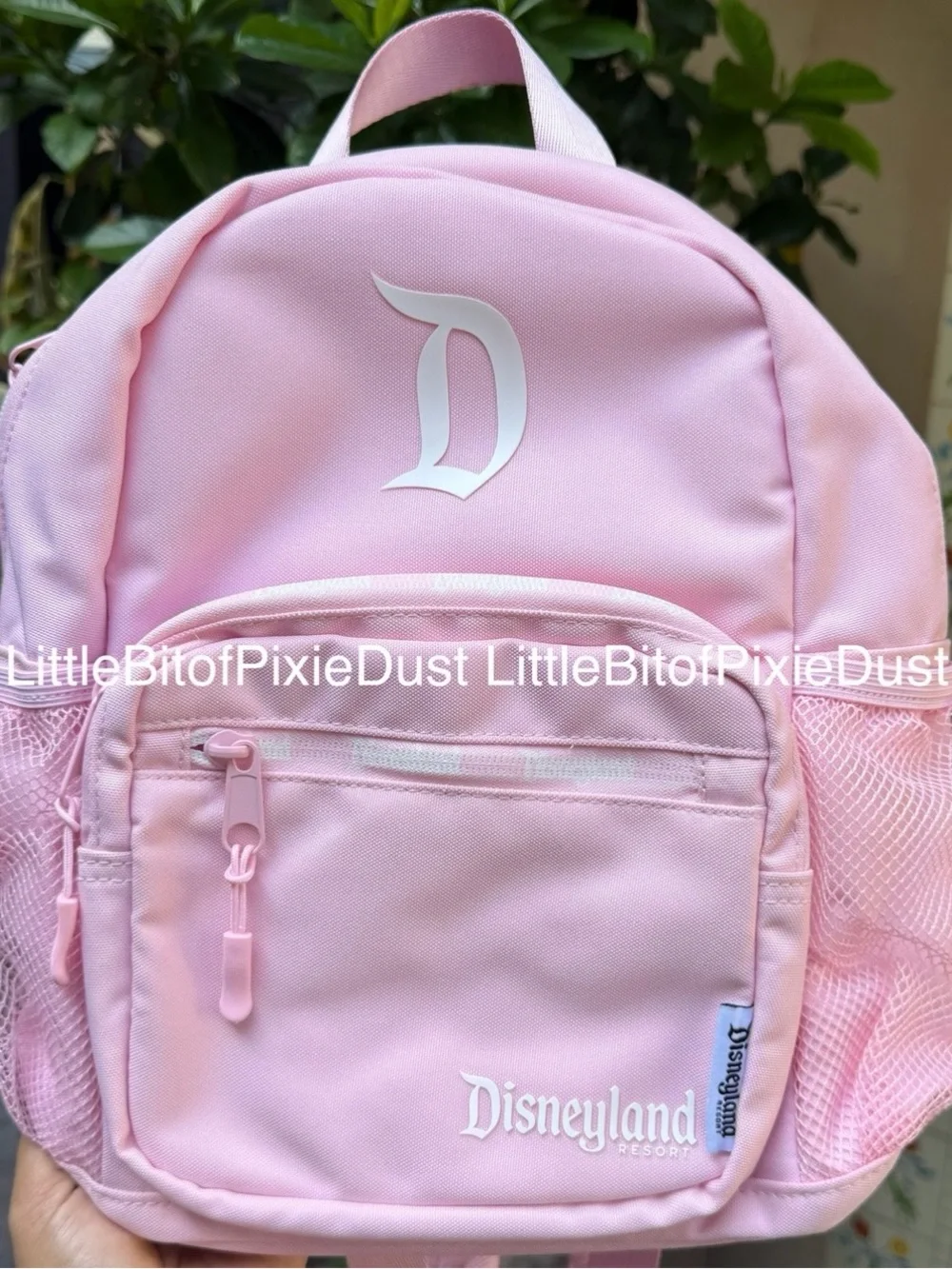 Disney Parks Disneyland Resort Pink D Mini Backpack